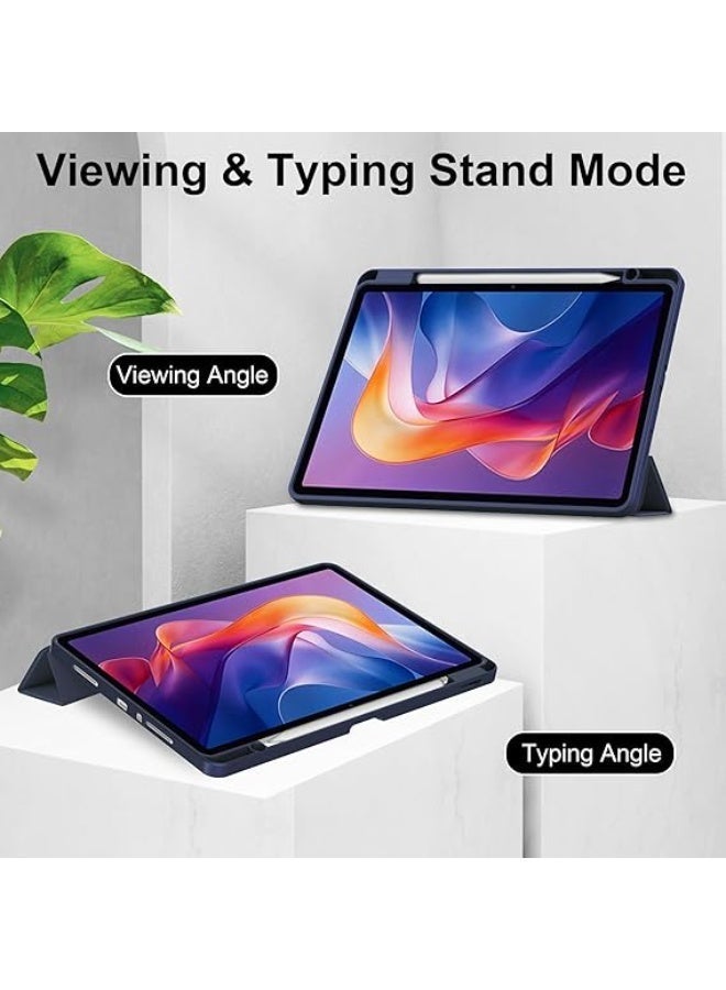 حافظة واقية فاخرة لجهاز Xiaomi Redmi Pad 2 مقاس 11 بوصة (2025) – غطاء مقاوم للصدمات والسقوط مع وظيفة حامل عمودي - Image 4